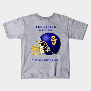 Delphos St. John's Football The Streak Kids T-Shirt